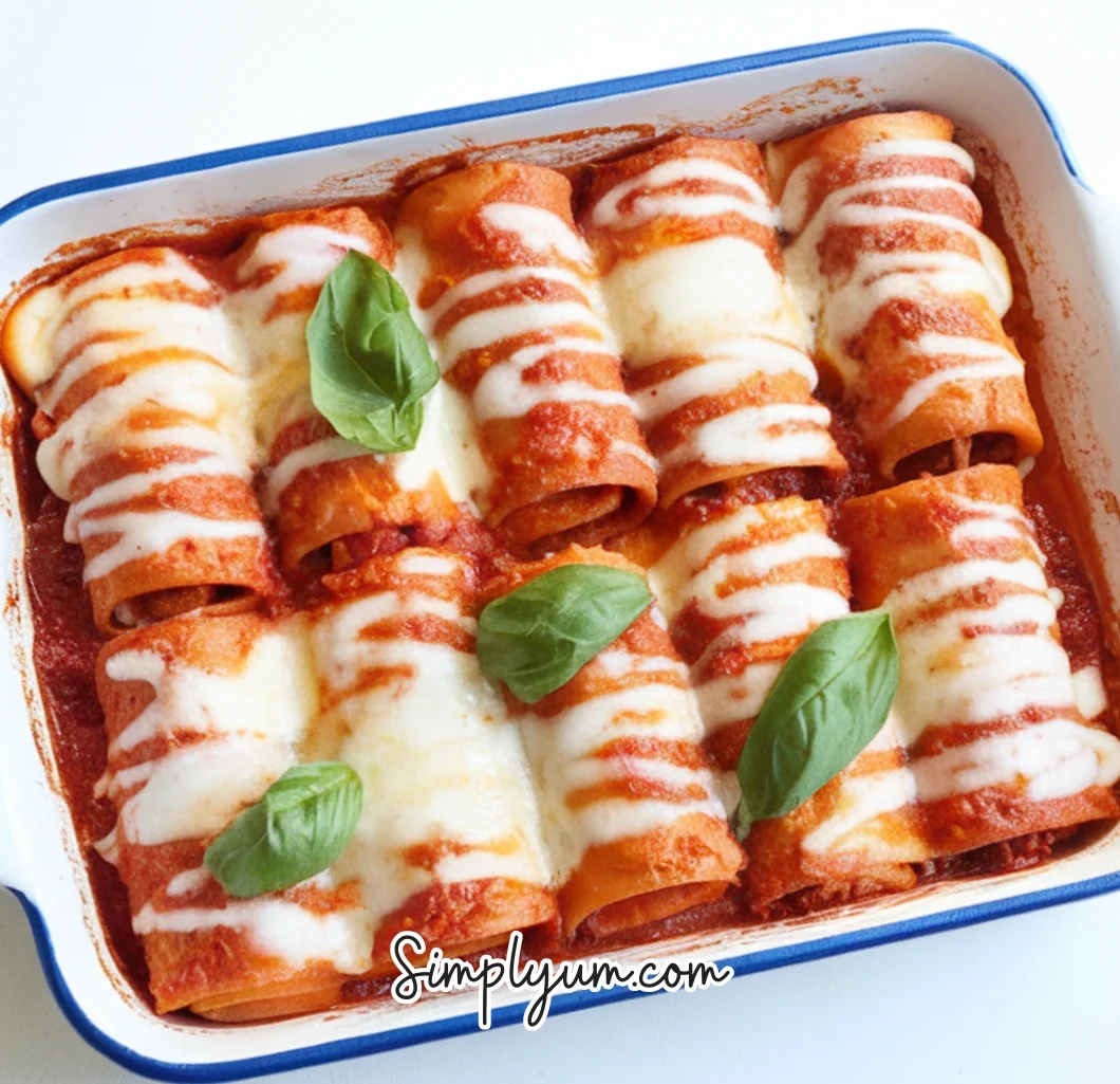 Amazing Cannelloni with Spinach and Ricotta