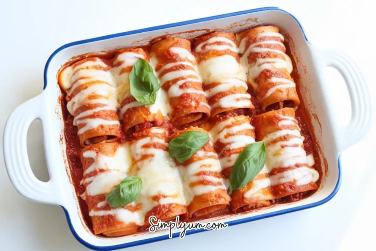 Cannelloni with Spinach and Ricotta