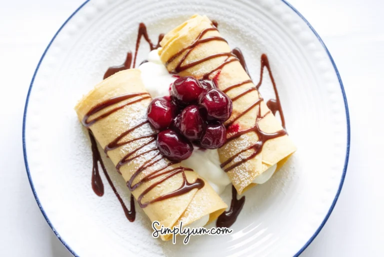 Vanilla Flavored Crepes