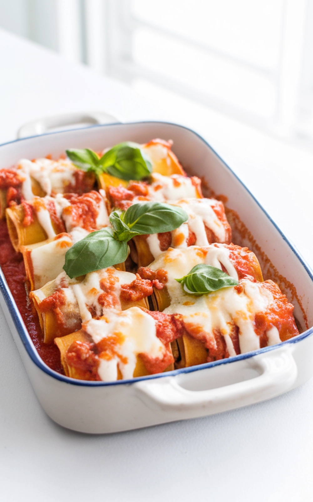 Cannelloni with Spinach and Ricotta