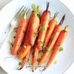 Rustic Oven Cooked Carrots