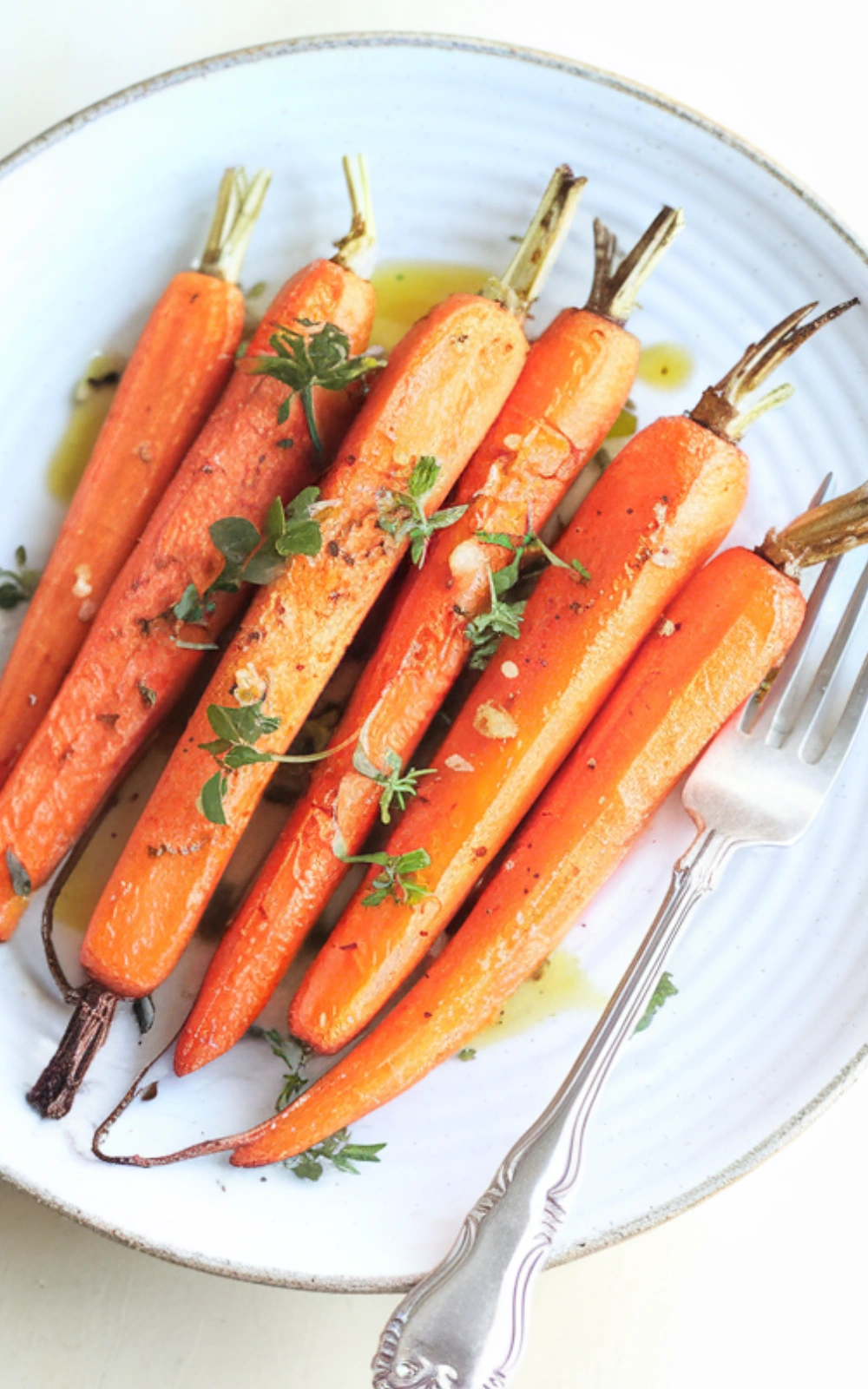 Rustic Oven Cooked Carrots