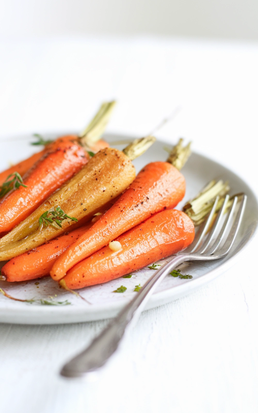 Rustic Oven Cooked Carrots