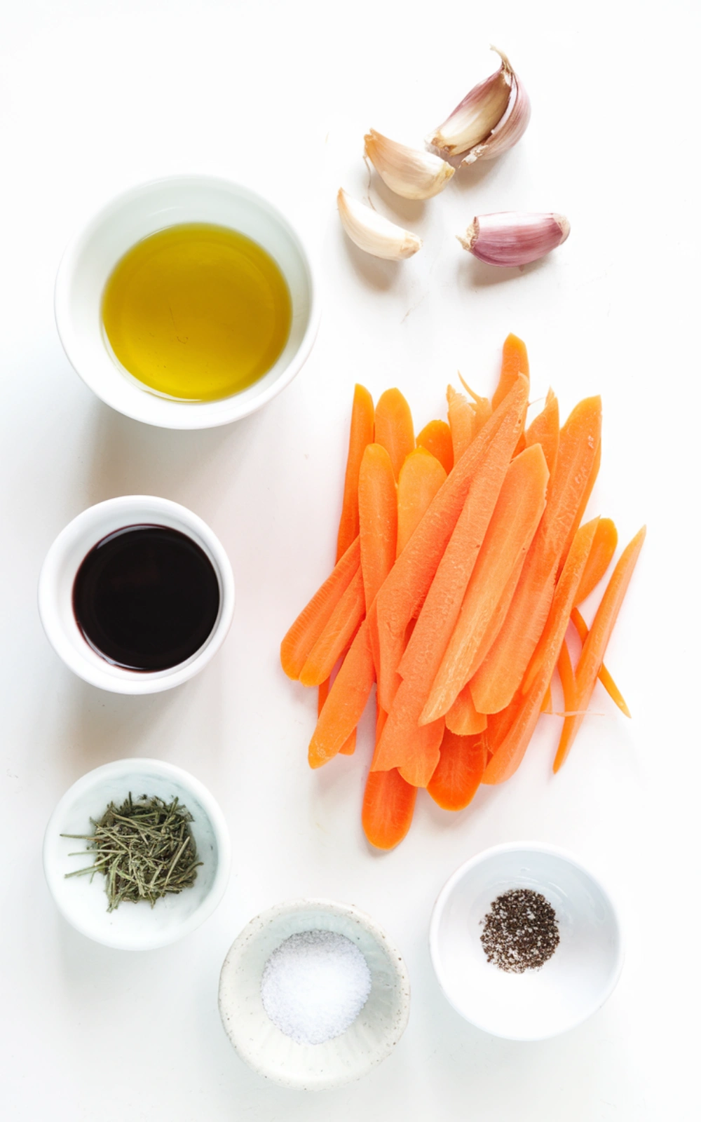 Rustic Oven Cooked Carrots