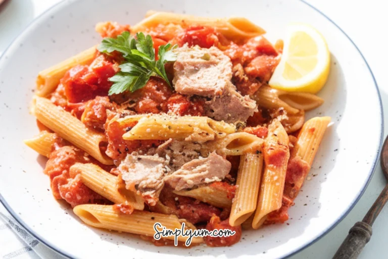 Tomato and Tuna Pasta