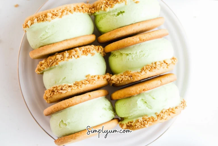 Key Lime Ice Cream Sandwich