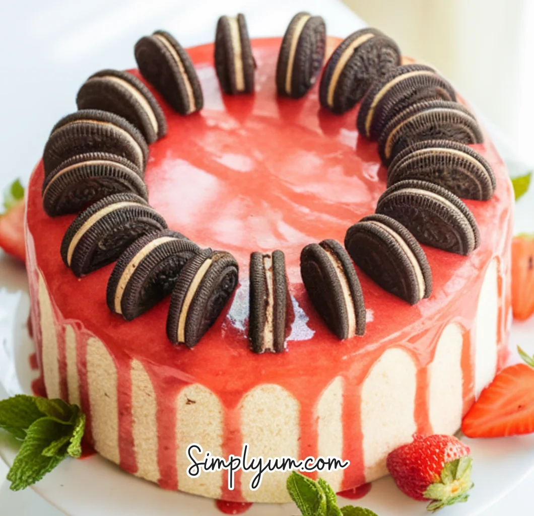 Strawberry Crunch Pound Cake