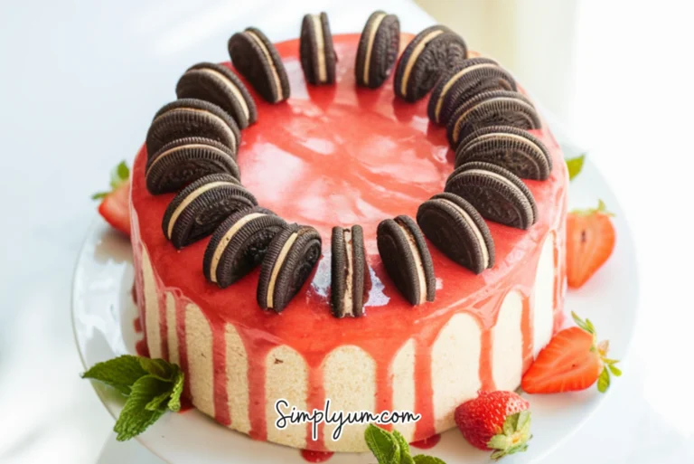 Strawberry Crunch Pound Cake