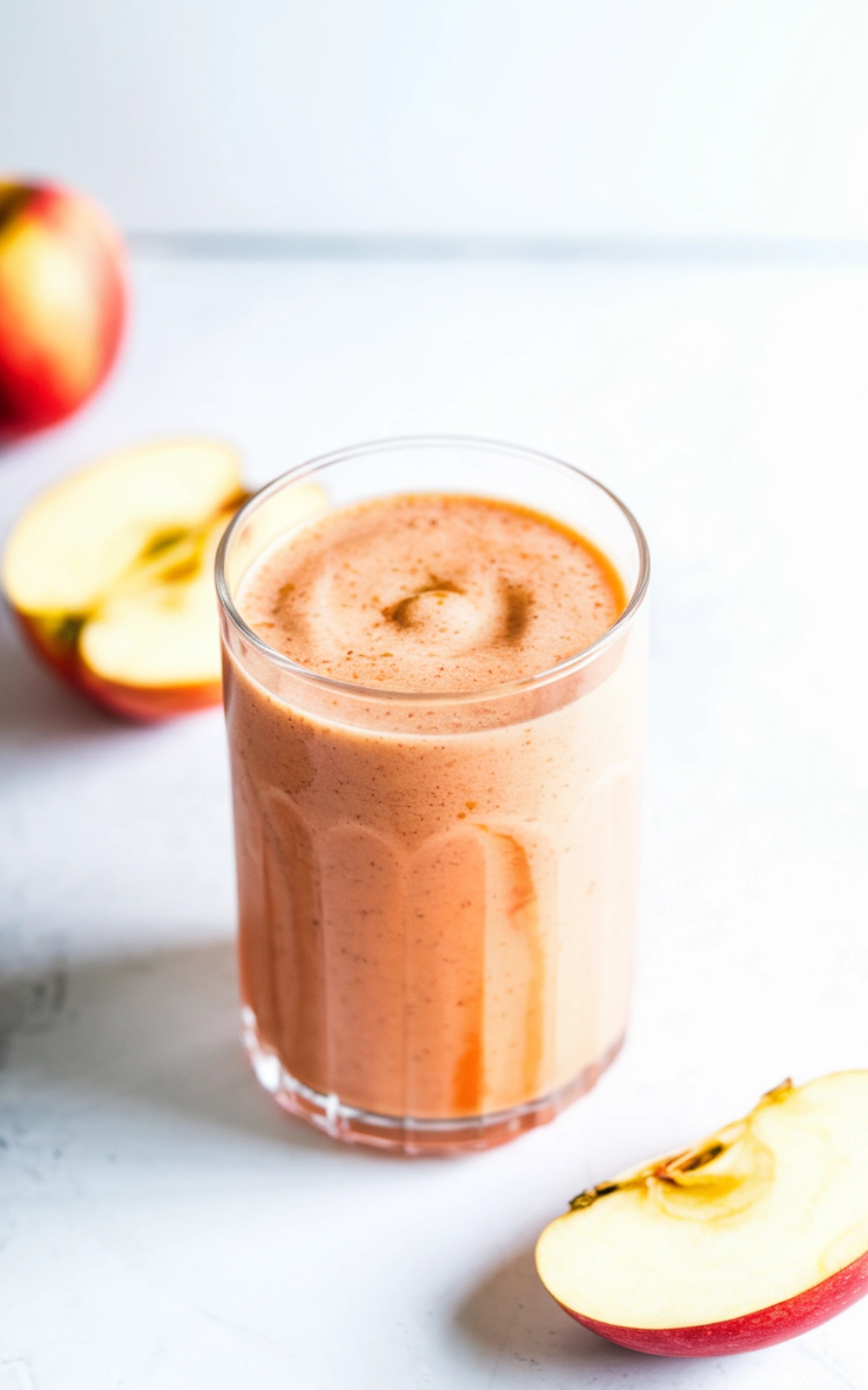 Apple Carrot and Peach Smoothie