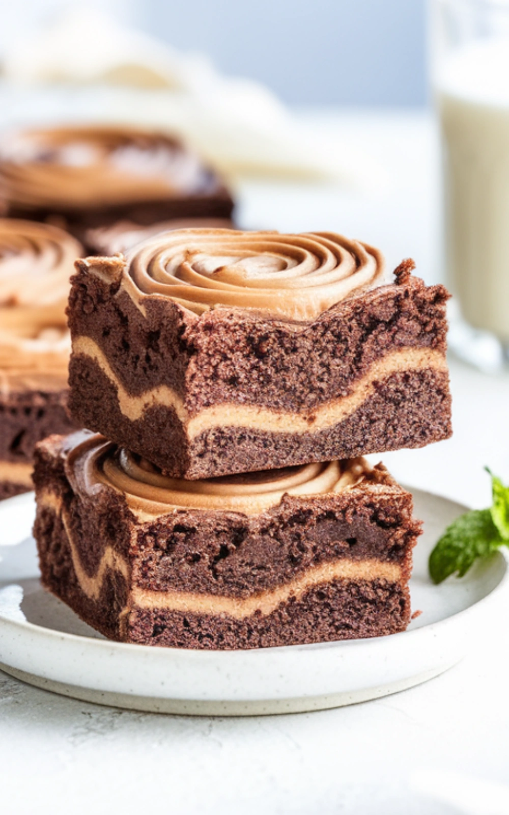 Chocolate Peanut Butter Brownies