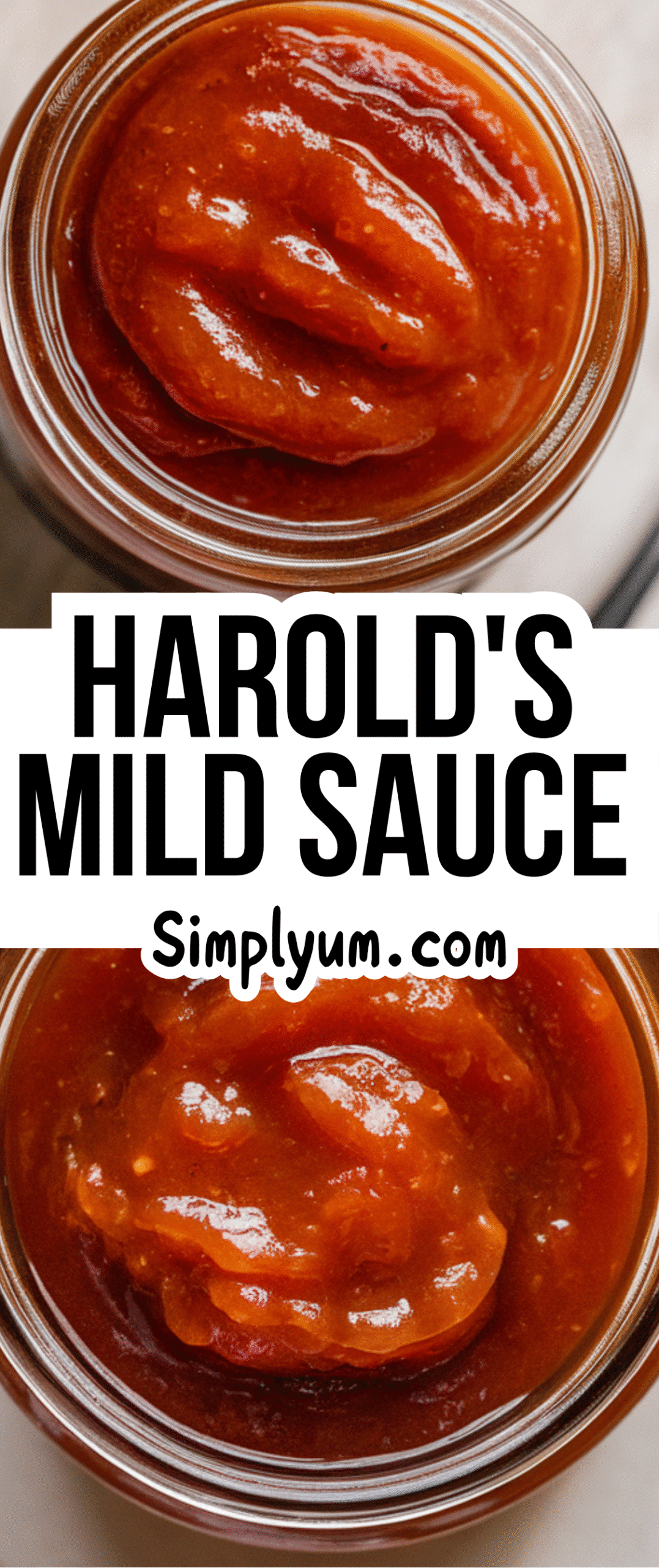 Harold's Mild Sauce