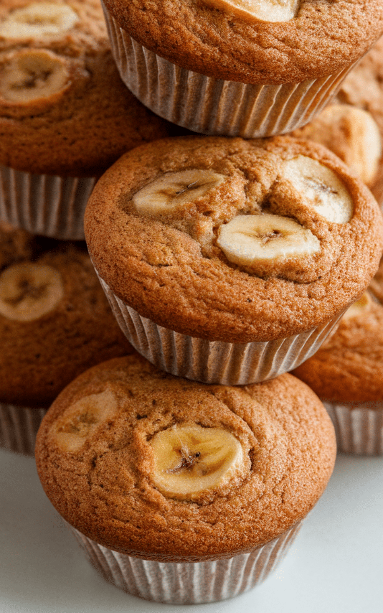 Jumbo Banana Muffins