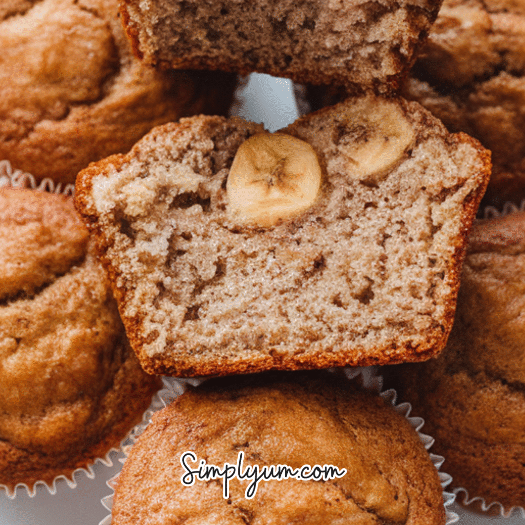 Jumbo Banana Muffins