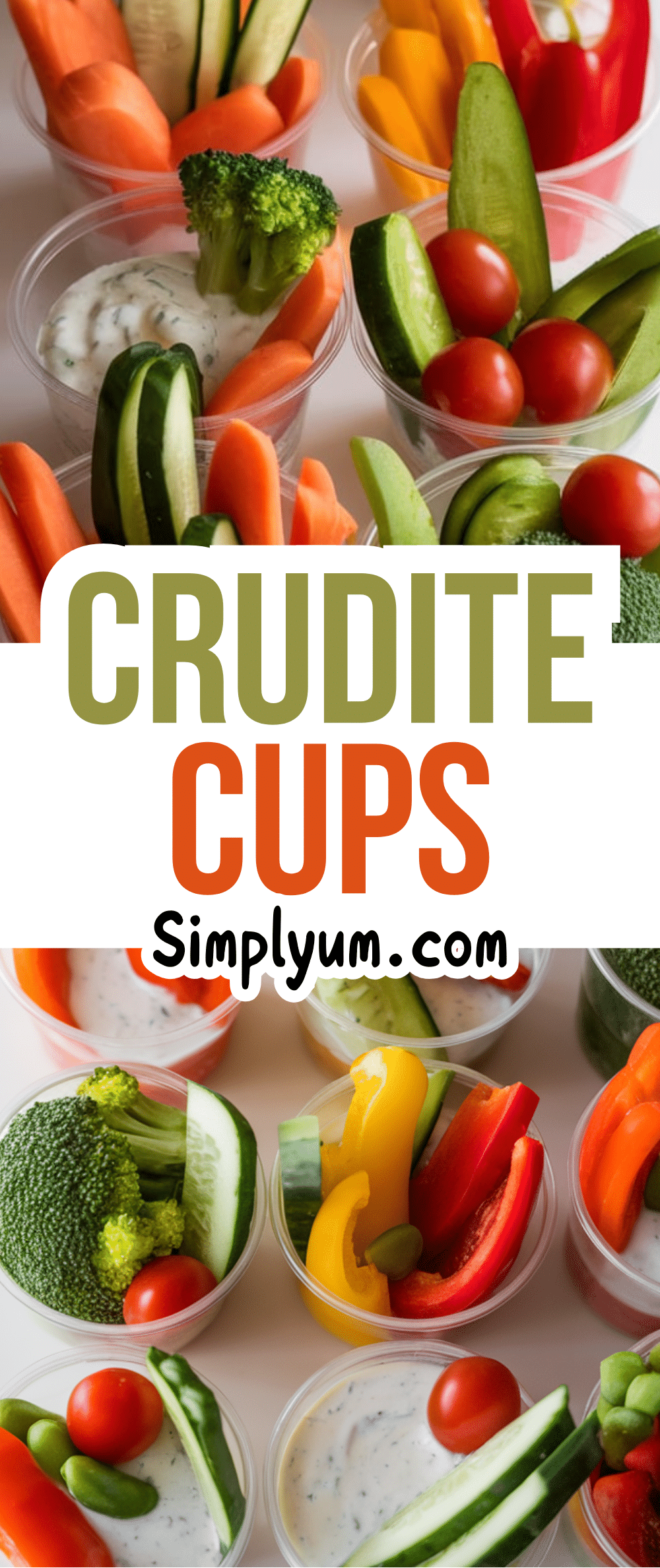Crudite Cups